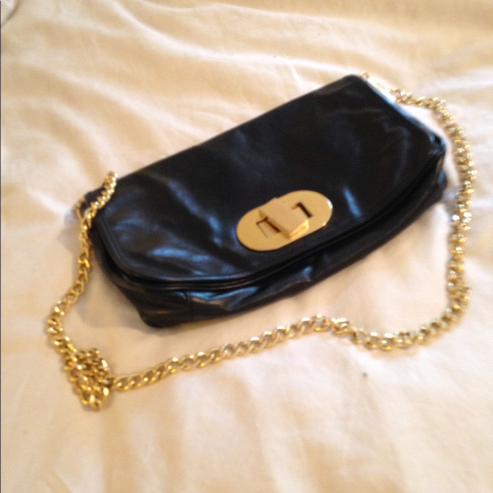 Badgley Mischka black cross body bag